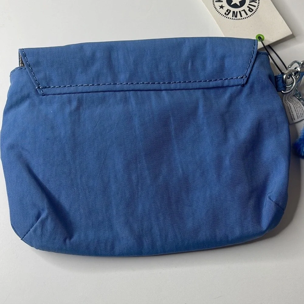 Kipling Selene Wristlet Bag Sleepy Blue